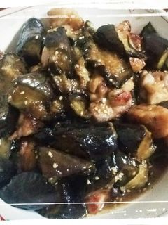 なすと鶏肉のぽん酢炒め-レシピのメイン写真
