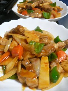 簡単!ブロック肉で、揚げない酢豚。-レシピのメイン写真