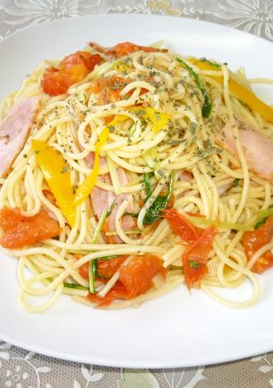 和風＆スパゲッティ-レシピのメイン写真