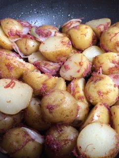 こじゃがのコンビーフ炒め-レシピのメイン写真