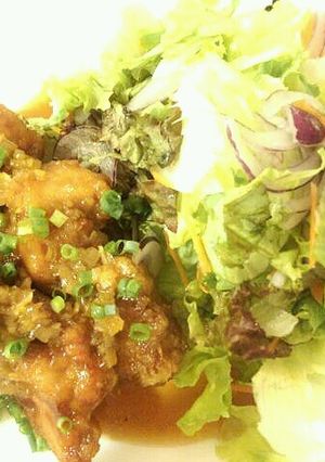 鶏肉の唐揚げ　香味ソースかけ-レシピのメイン写真