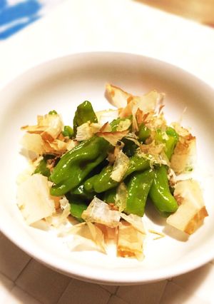 レンジで簡単ししとう醤油あえ-レシピのメイン写真