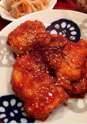 ★ヤムニョム甘辛チキン★-レシピのメイン写真