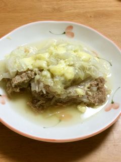豚ひき肉とキャベツの重ね煮-レシピのメイン写真