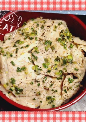 簡単♡ねぎ塩豚丼-レシピのメイン写真