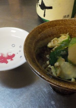打ち豆とキュウリの簡単ザーサイ風-レシピのメイン写真