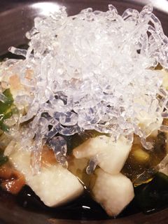 *長芋と海藻の梅和え*-レシピのメイン写真