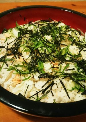 ごぼうと焼き鮭のサッパリ寿司-レシピのメイン写真