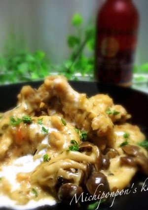 柔らか♡絶品♪鶏のビール煮 (ホワイト)-レシピのメイン写真
