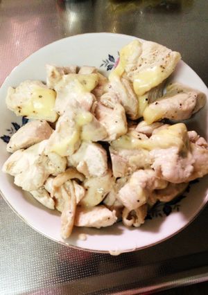 安くて簡単！鶏胸肉のチーズ焼き！-レシピのメイン写真