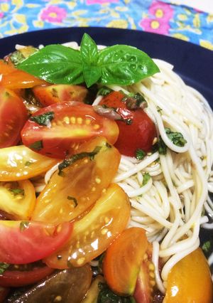 冷製トマトそうめん-レシピのメイン写真