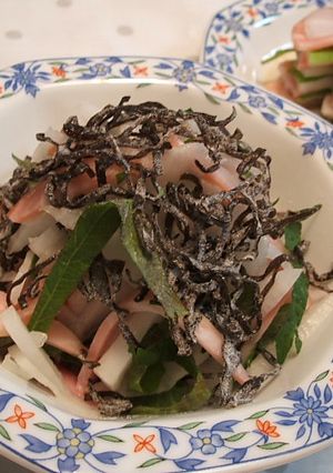 ♡♥大根とハムの塩昆布サラダ♥♡-レシピのメイン写真