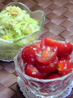 プチトマトの麹甘酢和え♪♪-レシピのメイン写真