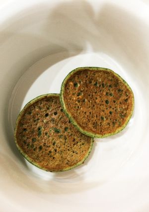 手づかみ離乳食★野菜とバナナのパンケーキ-レシピのメイン写真