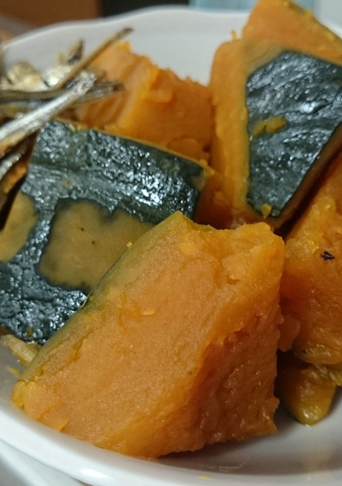 いりこで簡単！かぼちゃの煮物-レシピのメイン写真