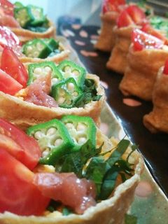 *夏があふれる!そうめんいなり*-レシピのメイン写真