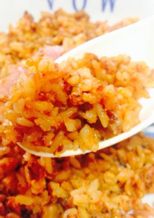 男のぶっこみ辛口納豆焼き飯-レシピのメイン写真