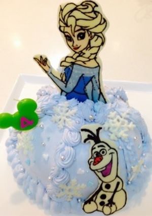 エルサ♡ドールケーキ…♩-レシピのメイン写真