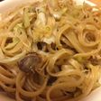 コンビニ材料でパスタ