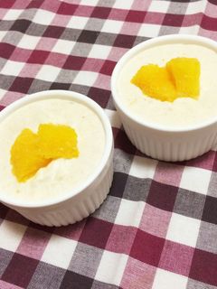 低糖質低カロ★オレンジアイスチーズケーキ-レシピのメイン写真