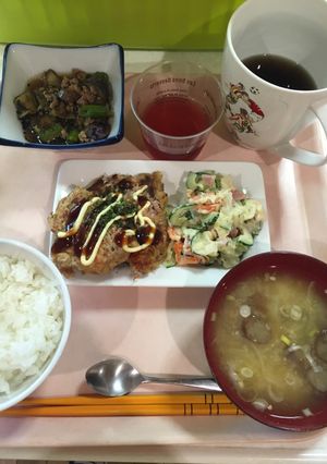 残り焼きそばで定食-レシピのメイン写真