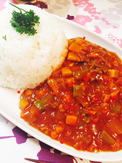 家にあるもので簡単!カフェ風カレー♡-レシピのメイン写真