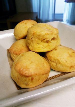 かぼちゃとメープルのほっこりスコーン-レシピのメイン写真