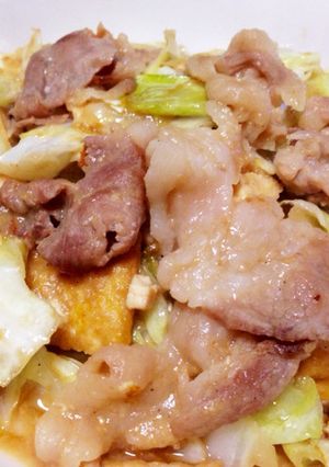 豚肉とキャベツの味噌炒め-レシピのメイン写真
