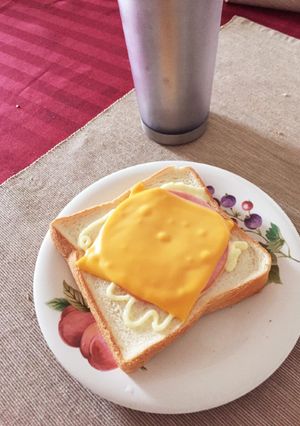 忙しい朝食に！楽ちんトースト-レシピのメイン写真