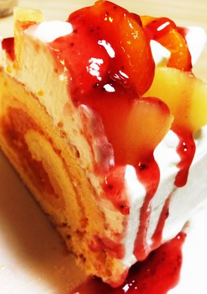 失敗しない!簡単ロールケーキハロウィン風-レシピのメイン写真