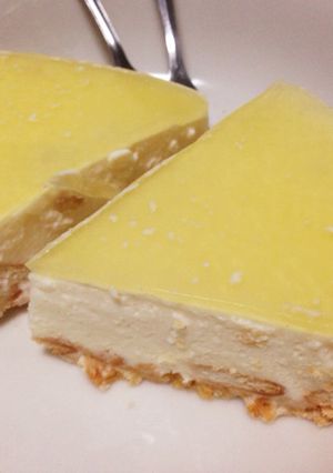 レモンのレアチーズケーキ-レシピのメイン写真