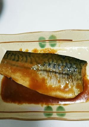 フライパンで出来る鯖の味噌煮-レシピのメイン写真
