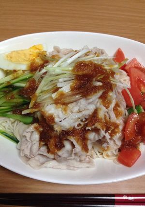 食欲増進！しゃぶしゃぶそうめん-レシピのメイン写真