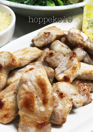 ニン玉ソースで食べるトンテキ☆タイ風-レシピのメイン写真