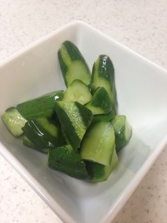 材料3つ☆簡単!きゅうりの浅漬け-レシピのメイン写真