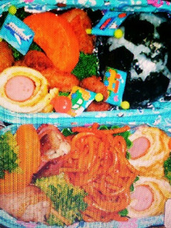 簡単にいろどり綺麗な遠足お弁当-レシピのメイン写真