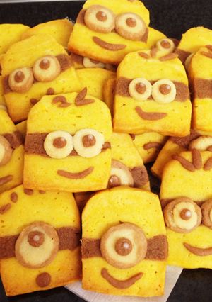 ミニオンクッキー-レシピのメイン写真