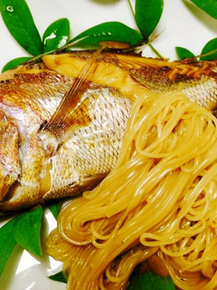 鯛そうめん-レシピのメイン写真