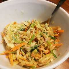 รูปของ 茹で野菜のゴママヨ和え