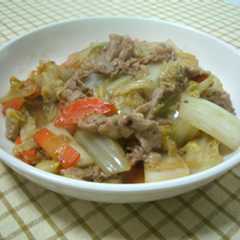 รูปของ 白菜と豚肉の炒めもの【中華あんかけ】
