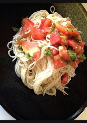冷製パスタみたいなそうめん-レシピのメイン写真