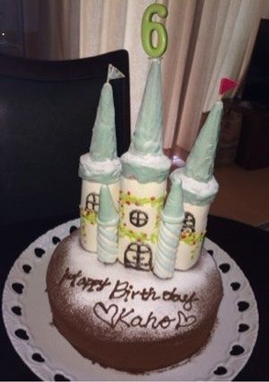 簡単！女の子喜ぶ♥︎お城のケーキ飾り-レシピのメイン写真