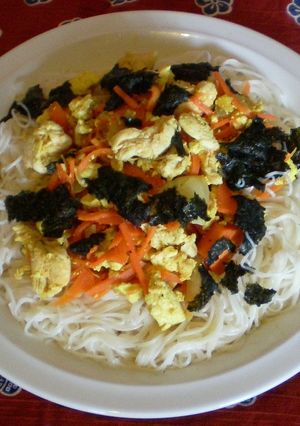 カレー風味の素麺-レシピのメイン写真