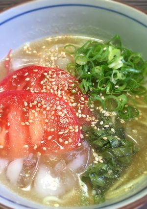 夏の宅飲みの〆に☆冷やしラーメン-レシピのメイン写真