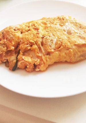 美味しすぎる！！！キムチーズオムレツ❣-レシピのメイン写真