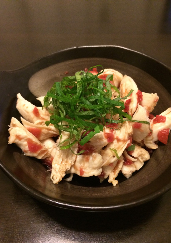 あっさりササミの梅肉和え-レシピのメイン写真