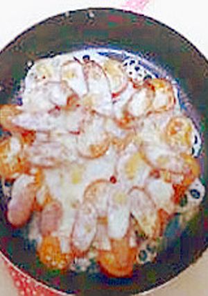 ココナッツオイルの簡単レンコンピザ-レシピのメイン写真