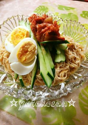 夏バテに♪甘酢っぱ辛い基本のピビン麺-レシピのメイン写真