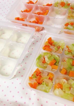 離乳食・冷凍保存：便利な野菜MIX♪-レシピのメイン写真