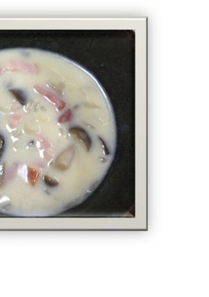 キノコの豆乳チャウダー-レシピのメイン写真